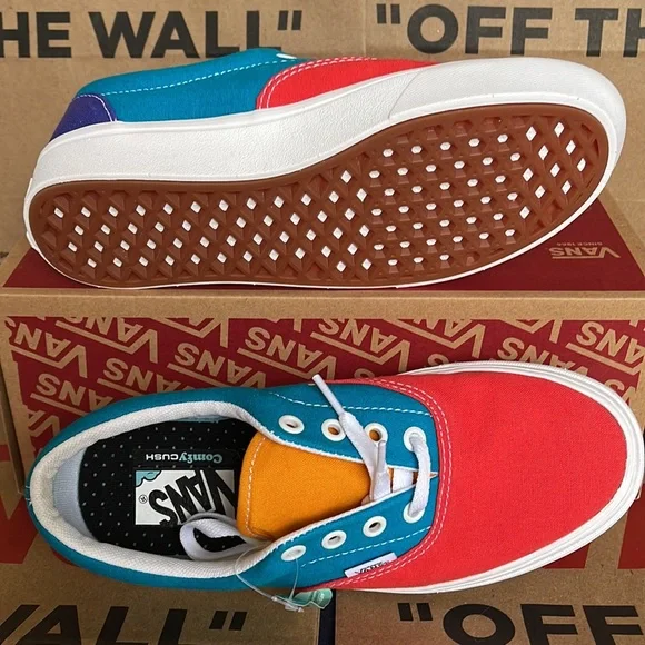 Vans Comfycush Era Multi Block Multi/True White WMNS - Picture 4 of 16
